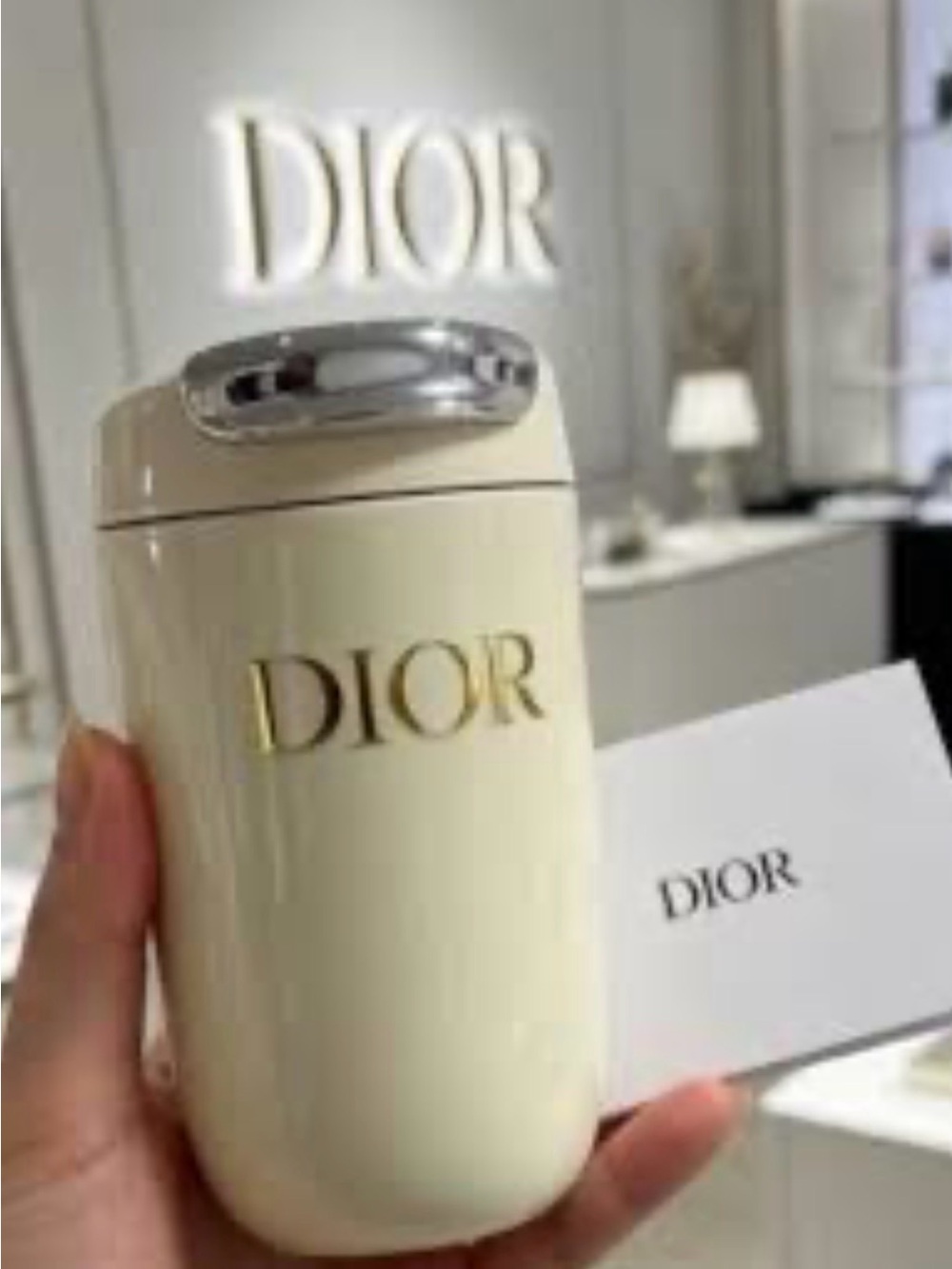 Dior Beauty Cream Stainless Steel Canteen in Box - NWOT